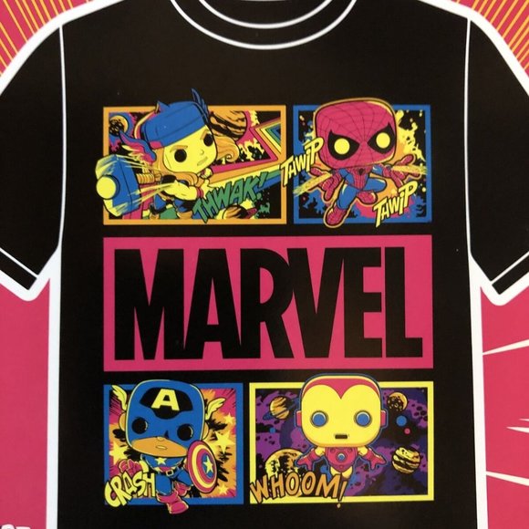 Funko PopTEE! ! Marvel Target Limited Edition - Picture 1 of 5